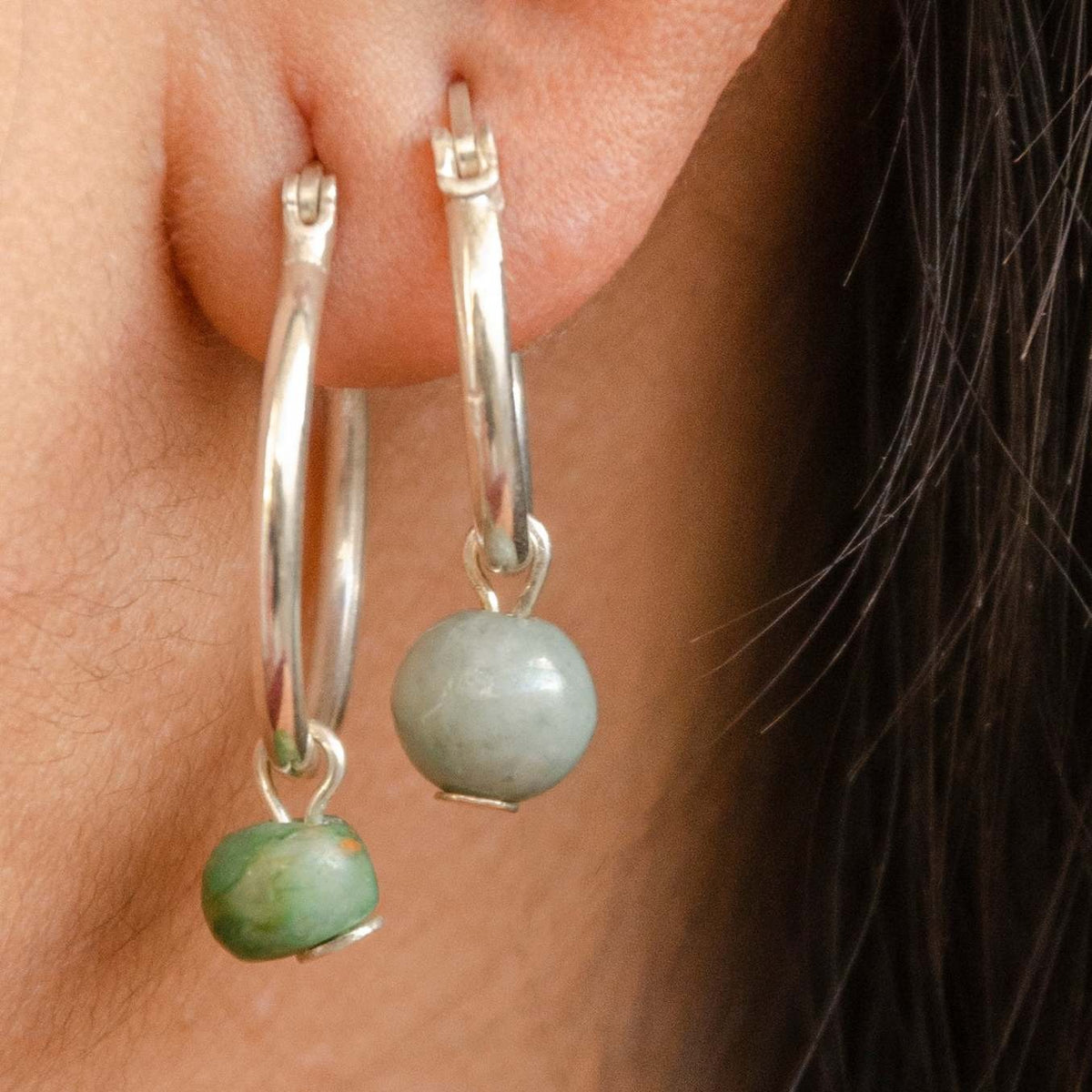 jade and silver hoops xibalba guatemala